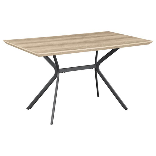 Edgecreek - Composite Wood Dining Table - Light Brown – Dining Tables by Coaster Fine Furniture at Furniture Wholesale Plus , Nashville furniture store