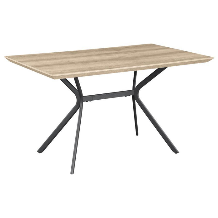 Edgecreek - Composite Wood Dining Table - Light Brown – Dining Tables by Coaster Fine Furniture at Furniture Wholesale Plus , Nashville furniture store