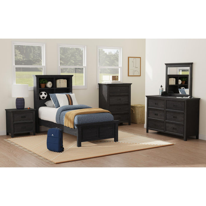 Hampton Kids - Bookcase Bed – Storage Beds by Elements International at Furniture Wholesale Plus , Nashville furniture store
