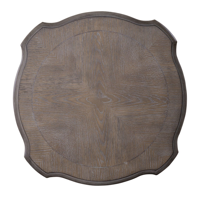 Magnolia Manor - Round Accent Table - Antique White – Accent Tables by Liberty Furniture at Furniture Wholesale Plus , Nashville furniture store