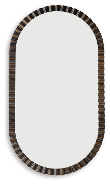 Clorington - Accent Mirror - Dark Brown – Accent Mirrors by Signature Design by Ashley® at Furniture Wholesale Plus , Nashville furniture store