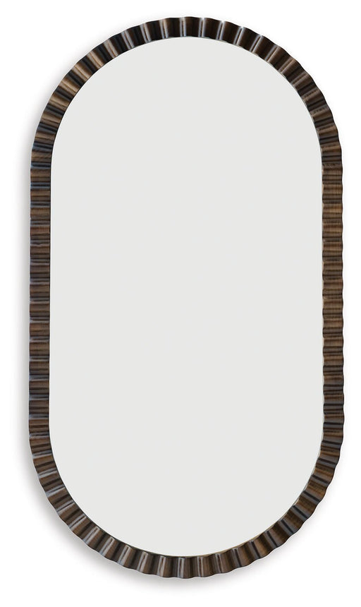 Clorington - Accent Mirror - Dark Brown – Accent Mirrors by Signature Design by Ashley® at Furniture Wholesale Plus , Nashville furniture store