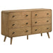 Robyn - 6-Drawer Bedroom Dresser – Dressers by CoasterEssence at Furniture Wholesale Plus , Nashville furniture store