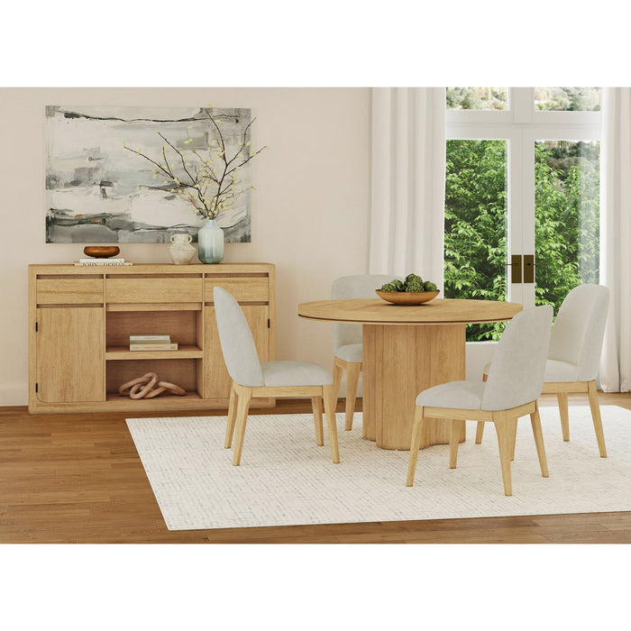 Rosalie - Round Dining Table – Dining Tables by Elements International at Furniture Wholesale Plus , Nashville furniture store