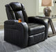 Caveman Den - Power Recliner/ Adj Headrest - Midnight – Reclining Chairs by Signature Design by Ashley® at Furniture Wholesale Plus , Nashville furniture store