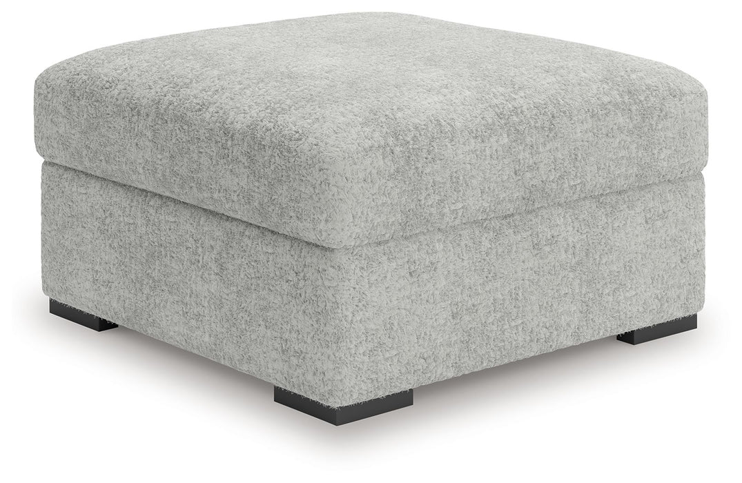 Cuddle Plush - 3 Pc. - 3-Piece Sectional, Chair And Ottoman - Arctic – 3 Piece Living Room Sets by Signature Design by Ashley® at Furniture Wholesale Plus , Nashville furniture store