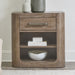 South Bend - Open Nightstand With Charging Station - Burnished Clay – Nightstands w/ Charging Stations by Liberty Furniture at Furniture Wholesale Plus , Nashville furniture store