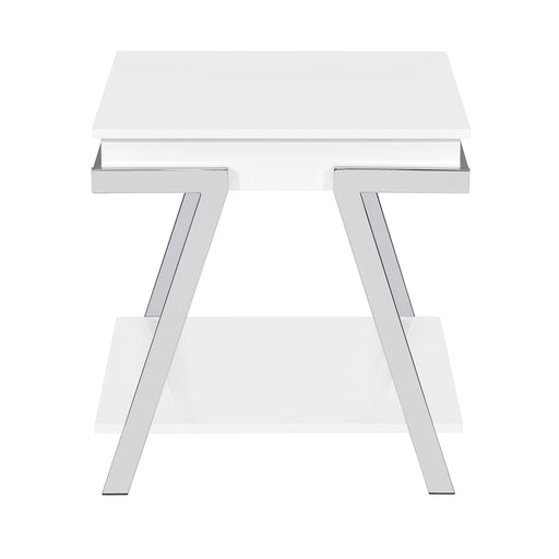 Zena - End Tables - White – End Tables by Steve Silver Furniture at Furniture Wholesale Plus , Nashville furniture store