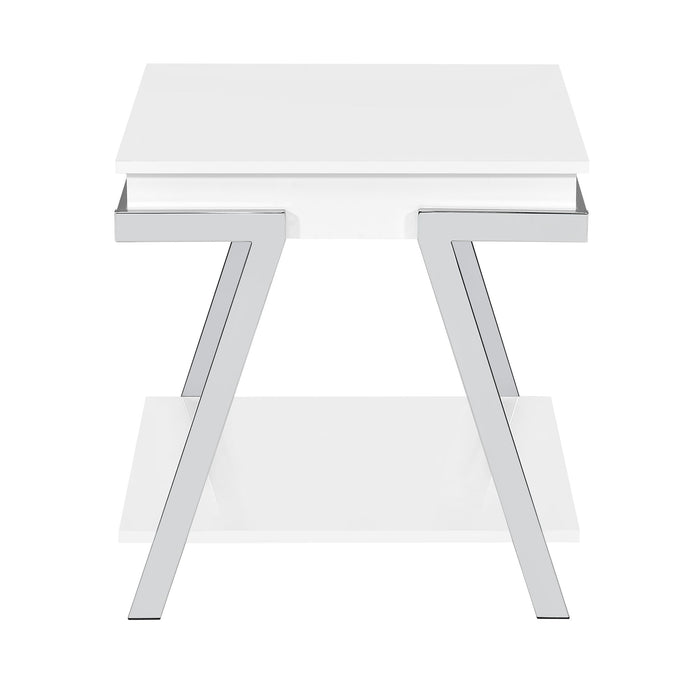 Zena - End Tables - White – End Tables by Steve Silver Furniture at Furniture Wholesale Plus , Nashville furniture store