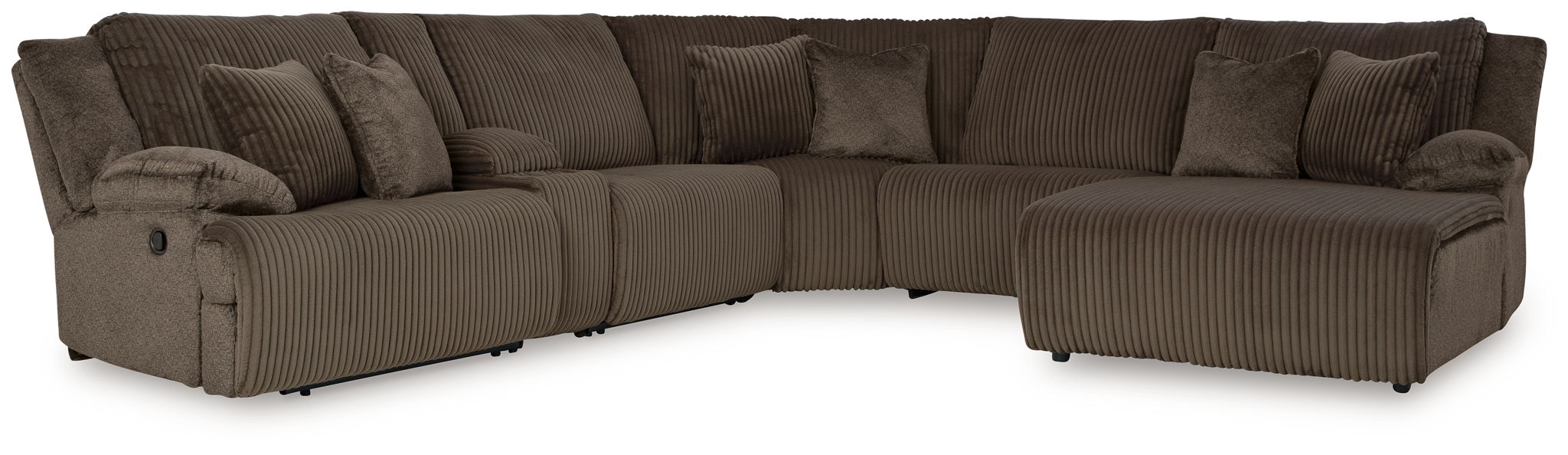 Top Tier - Reclining Sectional – Reclining Sectionals by Signature Design by Ashley® at Furniture Wholesale Plus , Nashville furniture store
