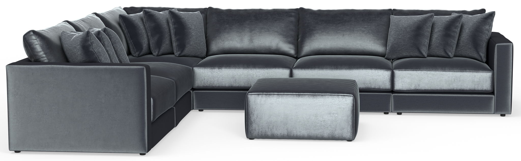 Remington - Modular Sofa And Cocktail Ottoman – 2 Piece Living Room Sets by Jackson at Furniture Wholesale Plus , Nashville furniture store