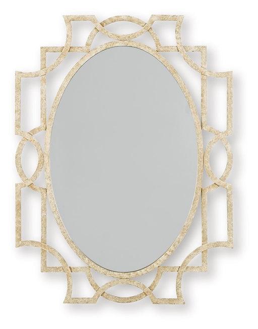 Fulkmore - Accent Mirror - Antique Gold Finish – Accent Mirrors by Signature Design by Ashley® at Furniture Wholesale Plus , Nashville furniture store