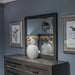 Caruso Heights - Landscape Mirror - Aged Whiskey – Mirrors by Liberty Furniture at Furniture Wholesale Plus , Nashville furniture store