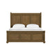 Heritage & Home - King Sleigh Bed - Oak Brown – Sleigh Beds by Elements International at Furniture Wholesale Plus , Nashville furniture store