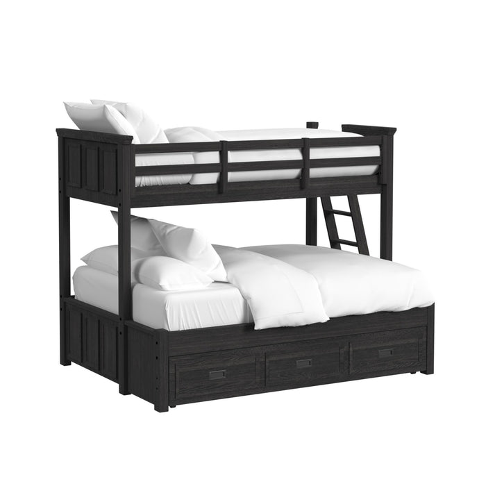 Hampton Kids - Bunk With Ladder And Trundle – Bunk Beds by Elements International at Furniture Wholesale Plus , Nashville furniture store