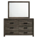 Eleanor - Dresser & Mirror Set – Dresser & Mirror by Elements International at Furniture Wholesale Plus , Nashville furniture store