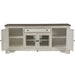 Magnolia Manor - Entertainment TV Stand (Glass Doors) - Antique White – TV Stands by Liberty Furniture at Furniture Wholesale Plus , Nashville furniture store