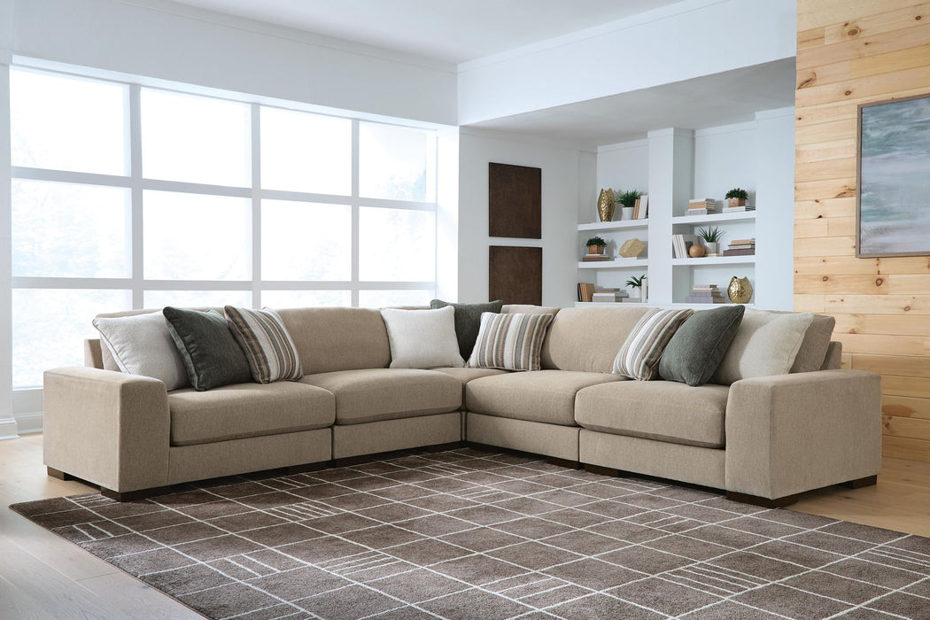 Linenhause - Sectional – Stationary Sectionals by Benchcraft® at Furniture Wholesale Plus , Nashville furniture store