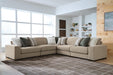 Linenhause - Sectional – Stationary Sectionals by Benchcraft® at Furniture Wholesale Plus , Nashville furniture store