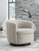Annbury - Swivel Accent Chair - Light Beige – Swivel Chairs by Signature Design by Ashley® at Furniture Wholesale Plus , Nashville furniture store