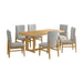 Portland - Rectangular Dining Room Set – 5 Piece Dining Room Sets by Elements International at Furniture Wholesale Plus , Nashville furniture store