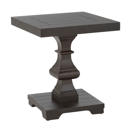 Dory - Square End Table - Ebony – End Tables by Steve Silver Furniture at Furniture Wholesale Plus , Nashville furniture store