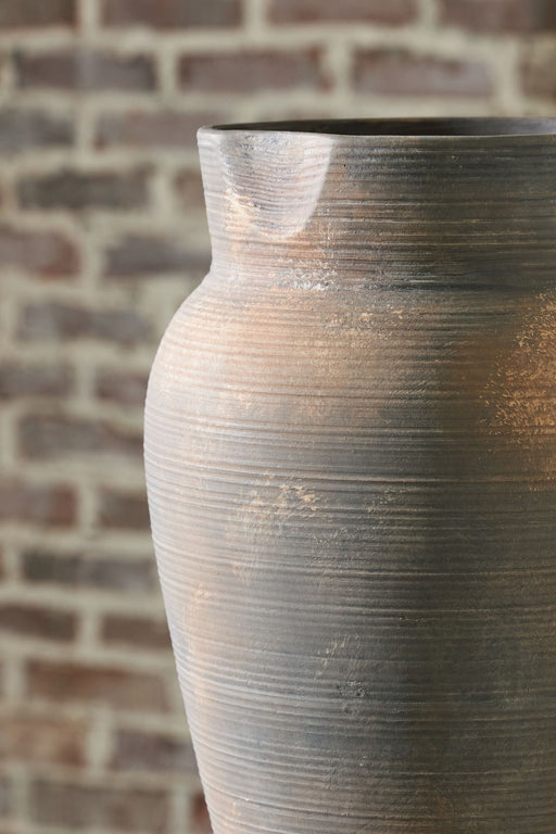 Brickmen - Vase – Vases & Jars by Signature Design by Ashley® at Furniture Wholesale Plus , Nashville furniture store