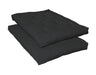 8" Premium Futon Pad - Black – Futon Pads by CoasterEssence at Furniture Wholesale Plus , Nashville furniture store