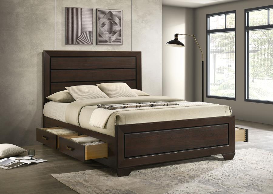 Kauffman - Wood Storage Panel Bed – Storage Beds by CoasterEveryday at Furniture Wholesale Plus , Nashville furniture store