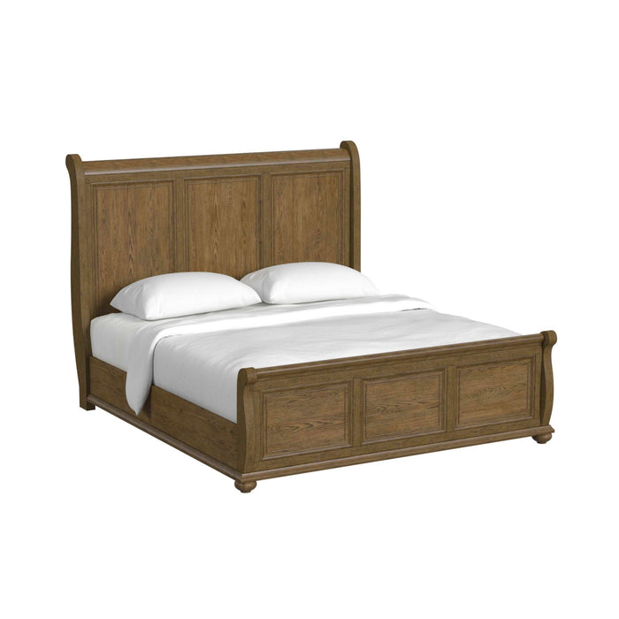 Heritage & Home - Sleigh Bedroom Set – 3 Piece Bedroom Sets by Elements International at Furniture Wholesale Plus , Nashville furniture store