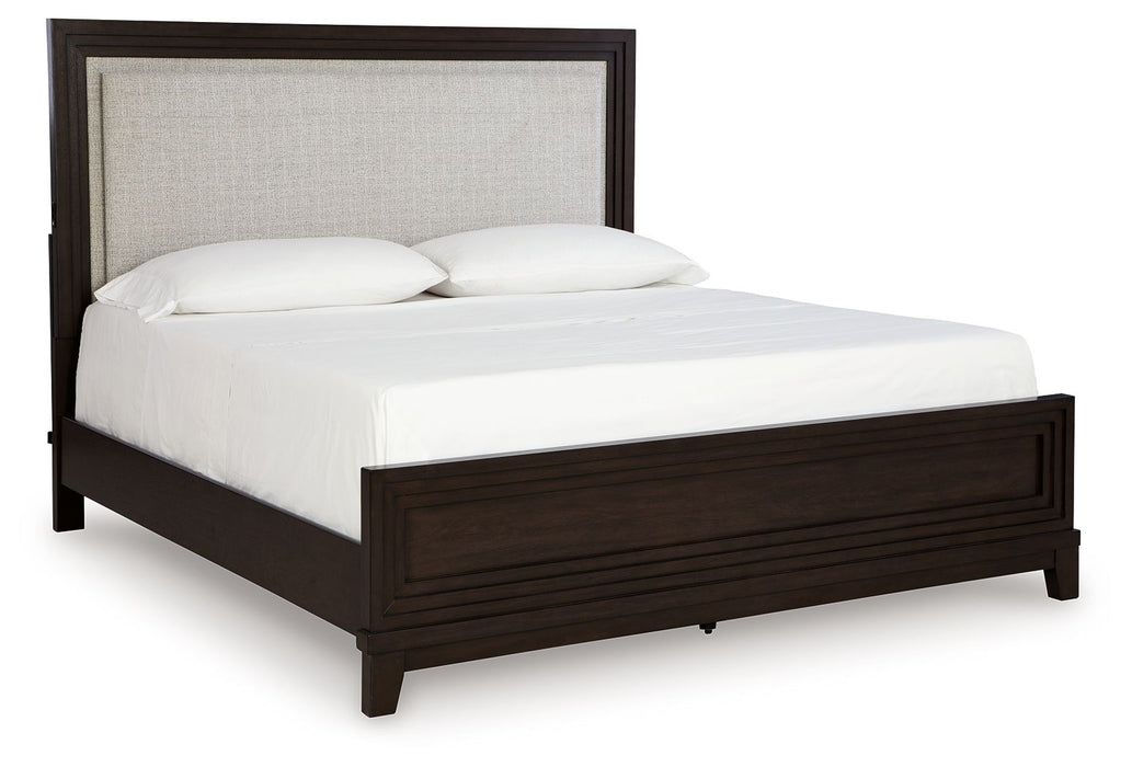 Neymorton - Upholstered Panel Bed – Upholstered Beds by Signature Design by Ashley® at Furniture Wholesale Plus , Nashville furniture store