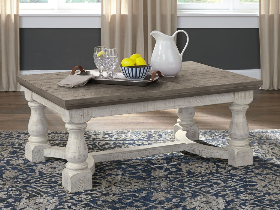 Havalance - Rectangular Cocktail Table - Gray / White – Cocktail Tables by Signature Design by Ashley® at Furniture Wholesale Plus , Nashville furniture store