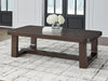 Breckington - Rectangular Cocktail Table - Dark Brown – Cocktail Tables by Signature Design by Ashley® at Furniture Wholesale Plus , Nashville furniture store