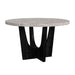 Oregon - Round Table With Faux Marble Top – Counter Tables by Elements International at Furniture Wholesale Plus , Nashville furniture store