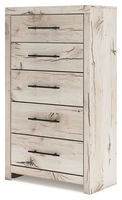 Lawroy - Five Drawer Chest - Light Natural – Accent Chests by Benchcraft® at Furniture Wholesale Plus , Nashville furniture store