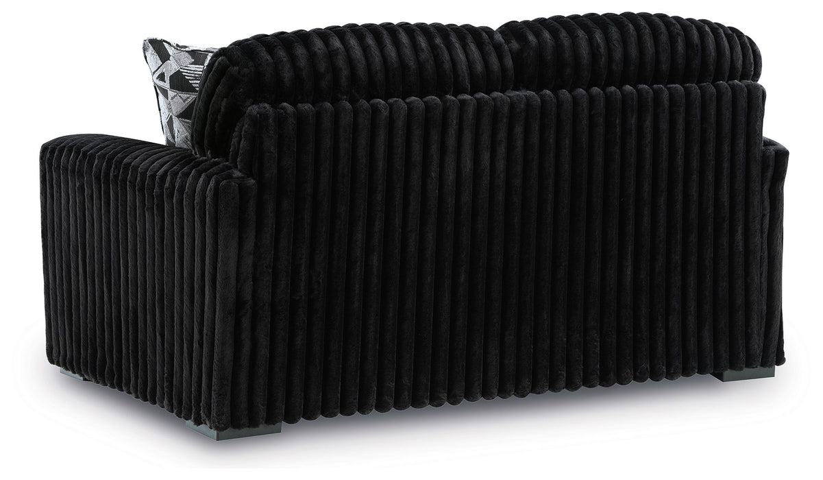 Midnight-Madness - Loveseat – Stationary Loveseats by Signature Design by Ashley® at Furniture Wholesale Plus , Nashville furniture store