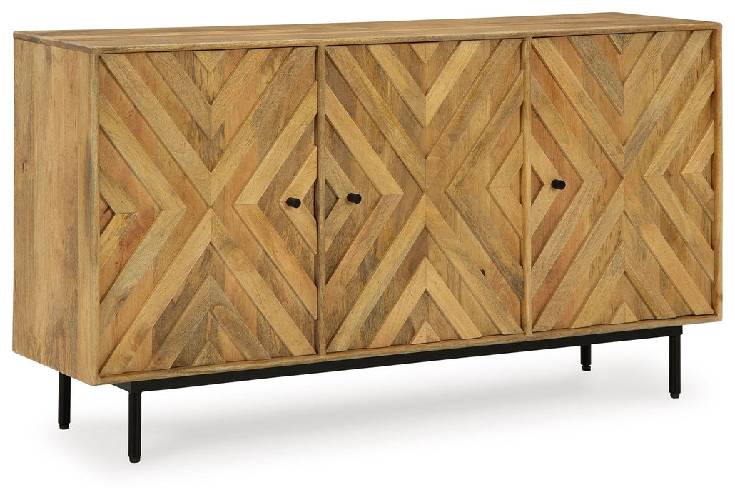 Cadewick - Accent Cabinet - Natural – Accent Cabinets by Signature Design by Ashley® at Furniture Wholesale Plus , Nashville furniture store