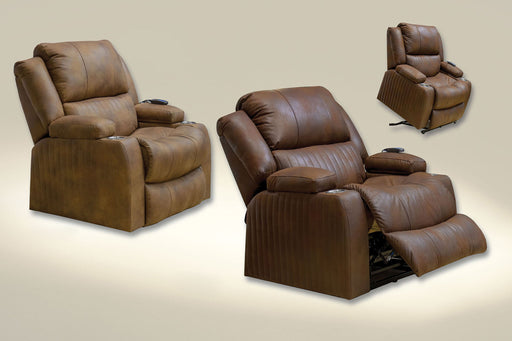 Kirk - Power Lift Lay Flat Recliner With Storage Arm & Dual Cupholders – Reclining Chairs by Catnapper at Furniture Wholesale Plus , Nashville furniture store