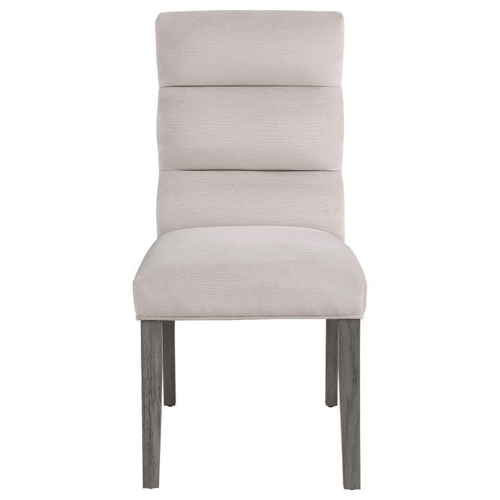 Carla - Upholstered Dining Side Chair (Set of 2) – Chair Sets by Coaster Fine Furniture at Furniture Wholesale Plus , Nashville furniture store