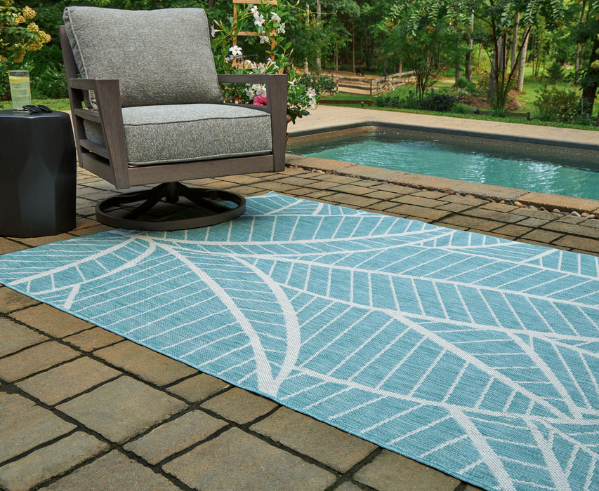 Hulsia - Rug – Indoor/Outdoor Rugs by Signature Design by Ashley® at Furniture Wholesale Plus , Nashville furniture store