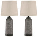 Lanson - Metal Table Lamp (Set of 2) - Antique Bronze Finish – Table Lamps by Signature Design by Ashley® at Furniture Wholesale Plus , Nashville furniture store