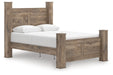 Rusticott - Poster Bed – Poster Beds by Signature Design by Ashley® at Furniture Wholesale Plus , Nashville furniture store