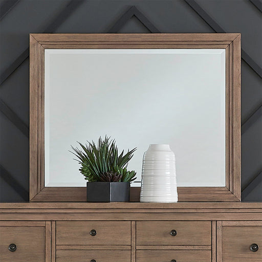 Haven Hills - Landscape Mirror - Camel Beige – Landscape Mirrors by Liberty Furniture at Furniture Wholesale Plus , Nashville furniture store