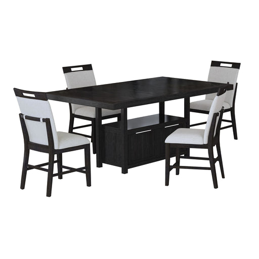 Transcend - Counter Height Dining Set – 5 Piece Dining Room Sets by Elements International at Furniture Wholesale Plus , Nashville furniture store