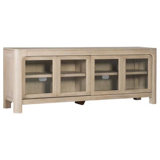 Solano - 71" 2-door TV Stand Media Console - Weathered Mango – TV Stands by Coaster Fine Furniture at Furniture Wholesale Plus , Nashville furniture store