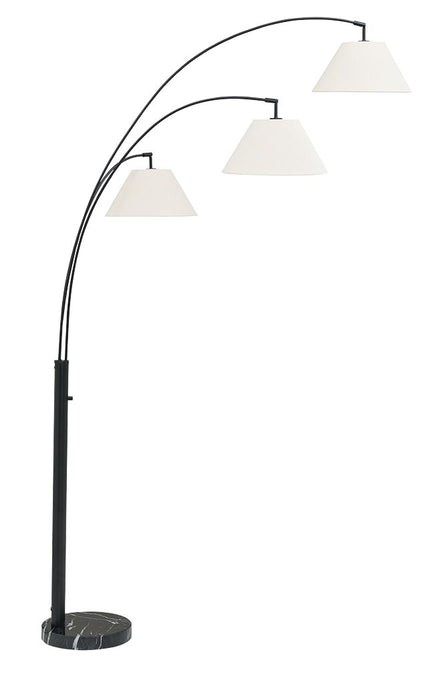 Gibbswellner - Metal Arc Lamp - Black – Floor Lamps by Signature Design by Ashley® at Furniture Wholesale Plus , Nashville furniture store