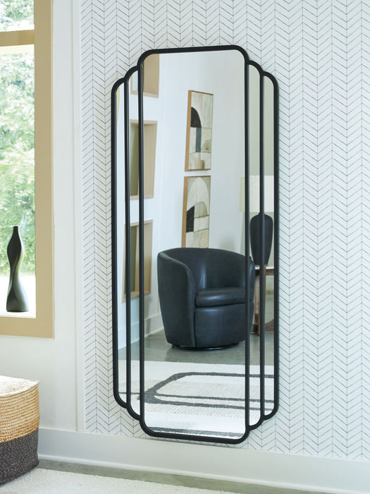 Antigone - Floor Mirror - Black – Floor Mirrors by Signature Design by Ashley® at Furniture Wholesale Plus , Nashville furniture store