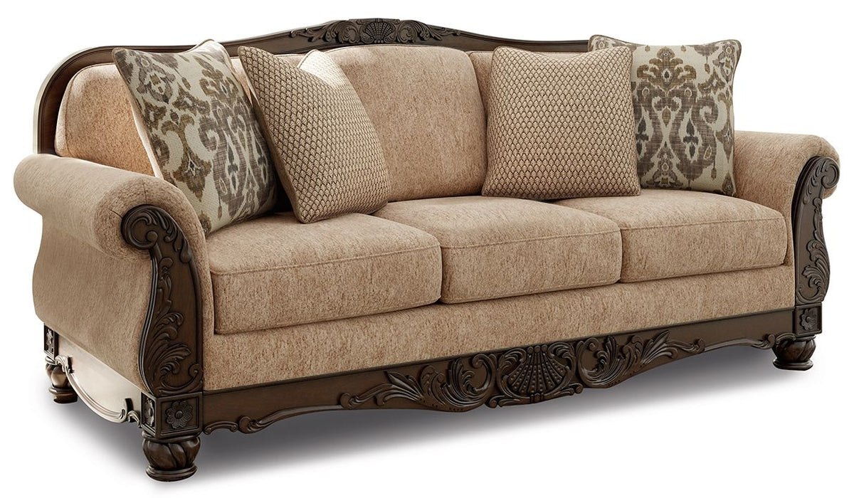 Chelsworth - Sofa - Golden – Stationary Sofas by Signature Design by Ashley® at Furniture Wholesale Plus , Nashville furniture store