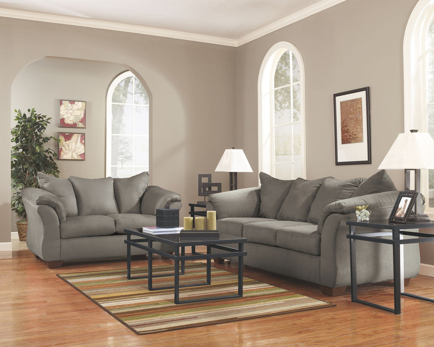 Darcy - Living Room Set - Premium Stationary Sofas & Loveseats from Signature Design by Ashley® - Just $908! Shop now at Furniture Wholesale Plus  We are the best furniture store in Nashville, Hendersonville, Goodlettsville, Madison, Antioch, Mount Juliet, Lebanon, Gallatin, Springfield, Murfreesboro, Franklin, Brentwood