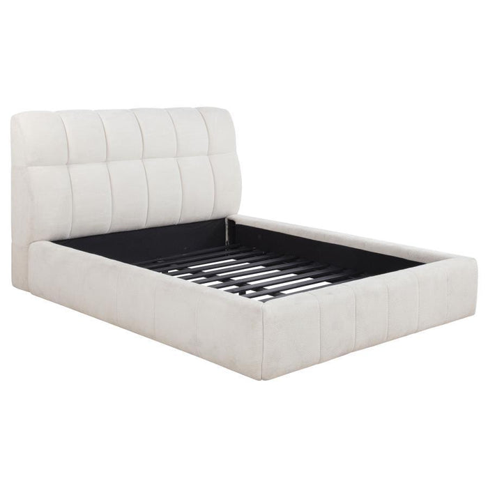Nollet - Upholstered Platform Bed – Upholstered Beds by Coaster Fine Furniture at Furniture Wholesale Plus , Nashville furniture store